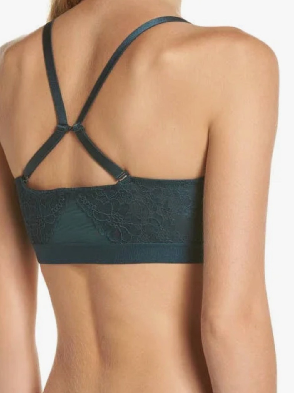 🆕Spanx Spotlight On Lace Bralette Garnet - Picture 4 of 4